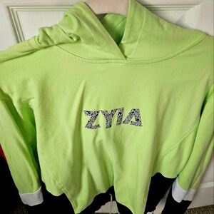Zyia Lime Green Hoodie